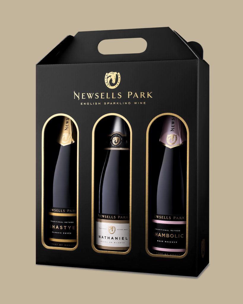 Gift set with wine