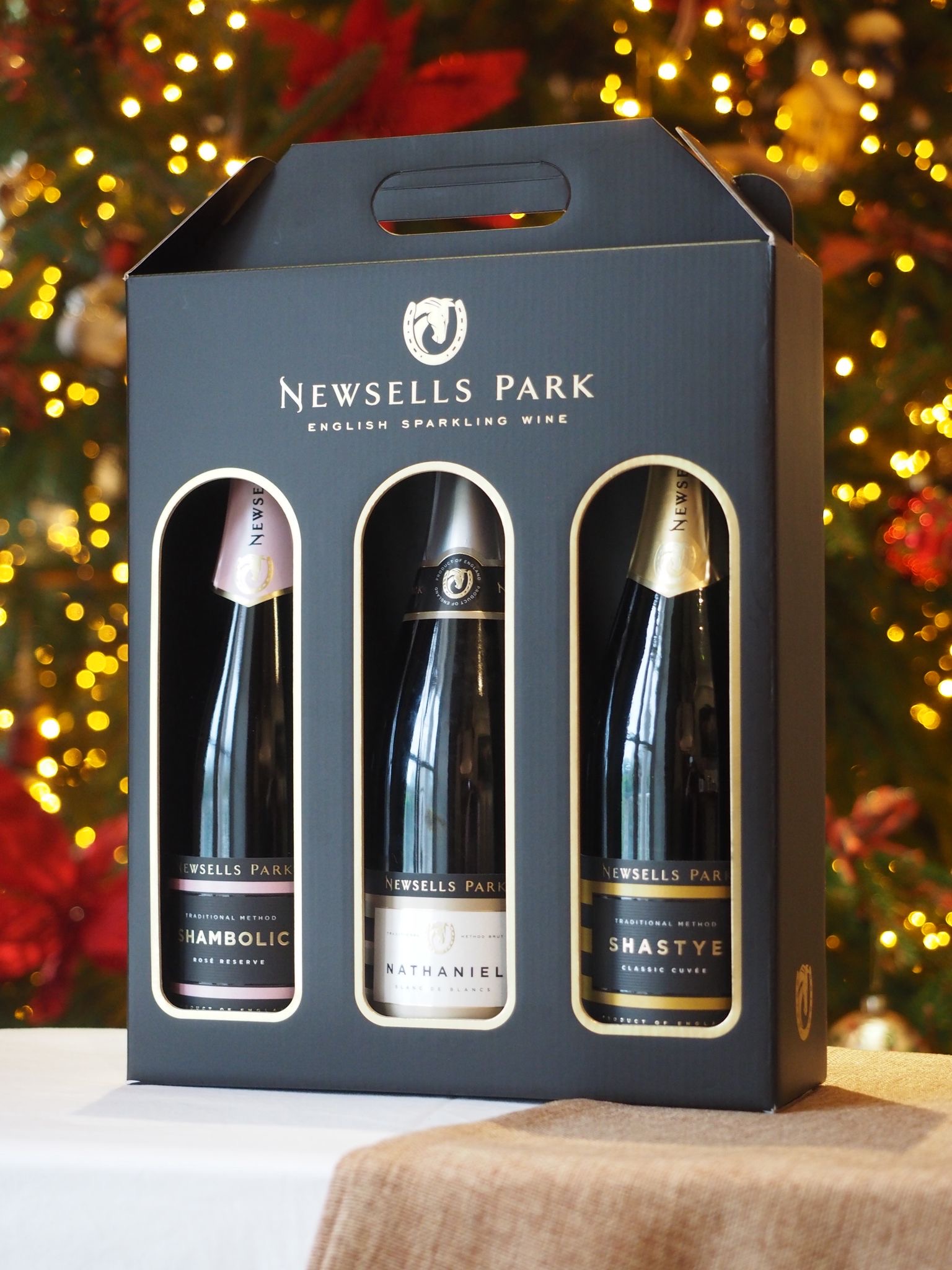 Gift set with wine